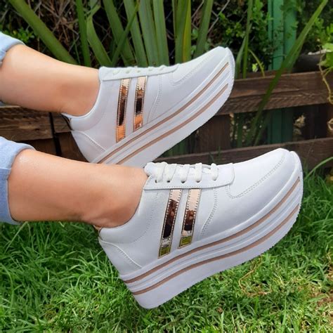 tenis adidas altos para mujer